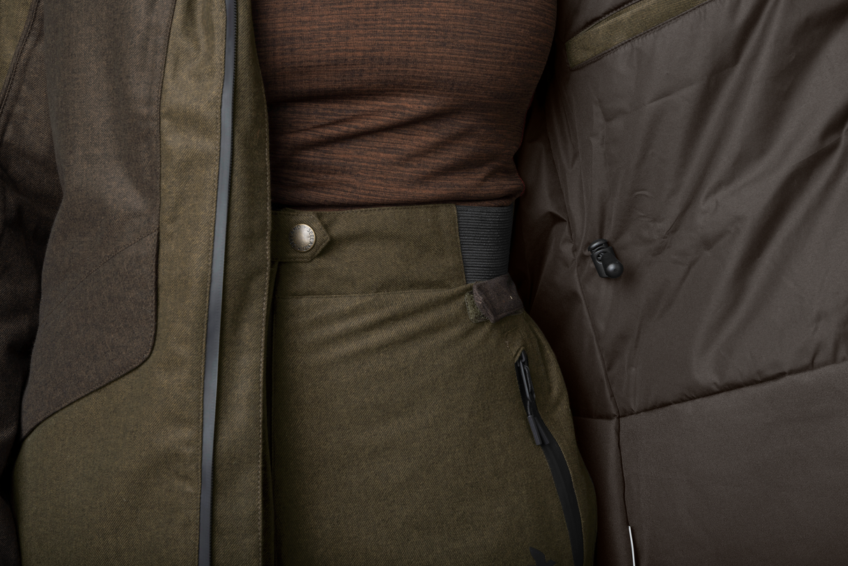 Avail Aya isolierte Jacke Pine green/Demitasse brown - Seeland