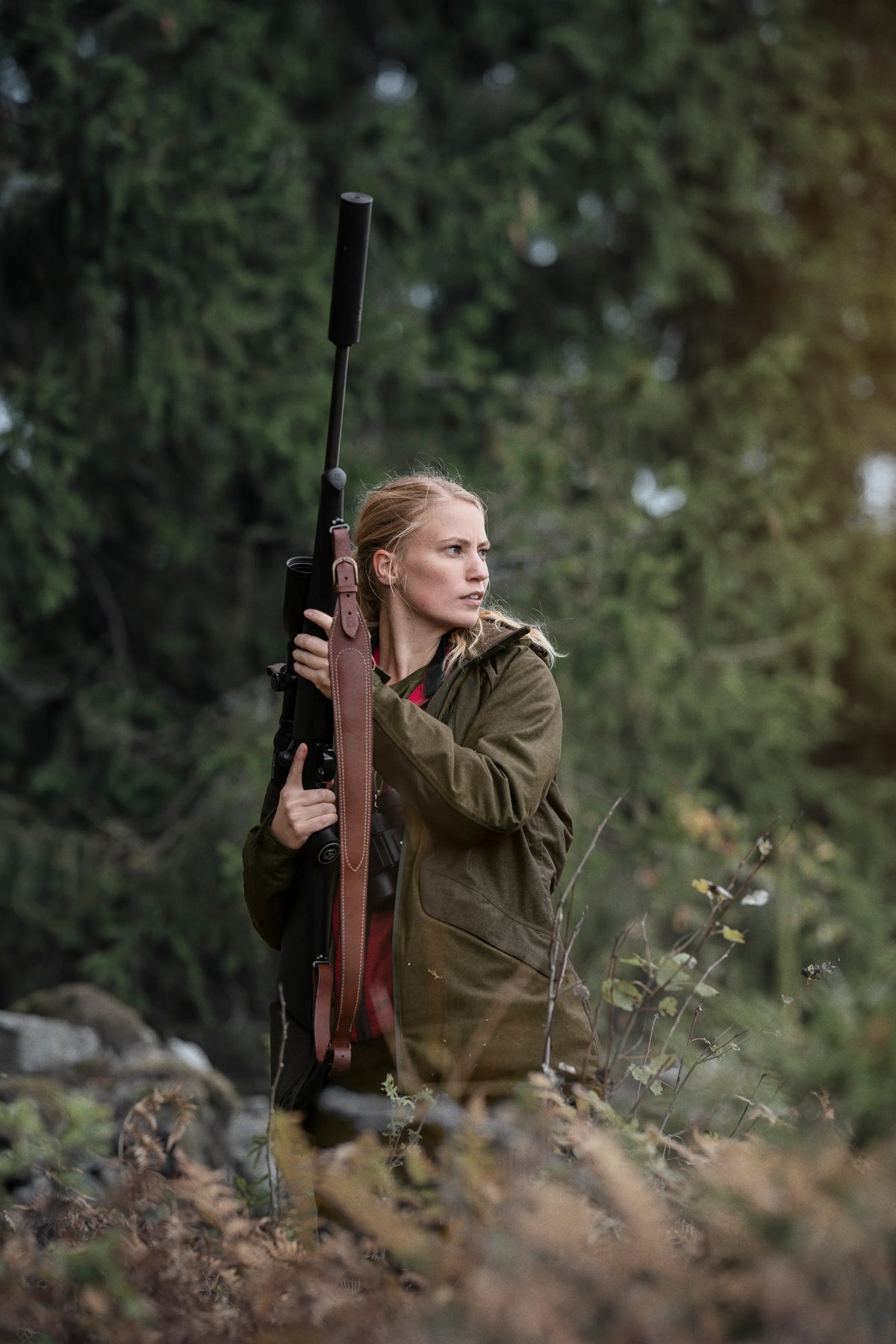 Avail Aya isolierte Jacke Pine green/Demitasse brown - Seeland