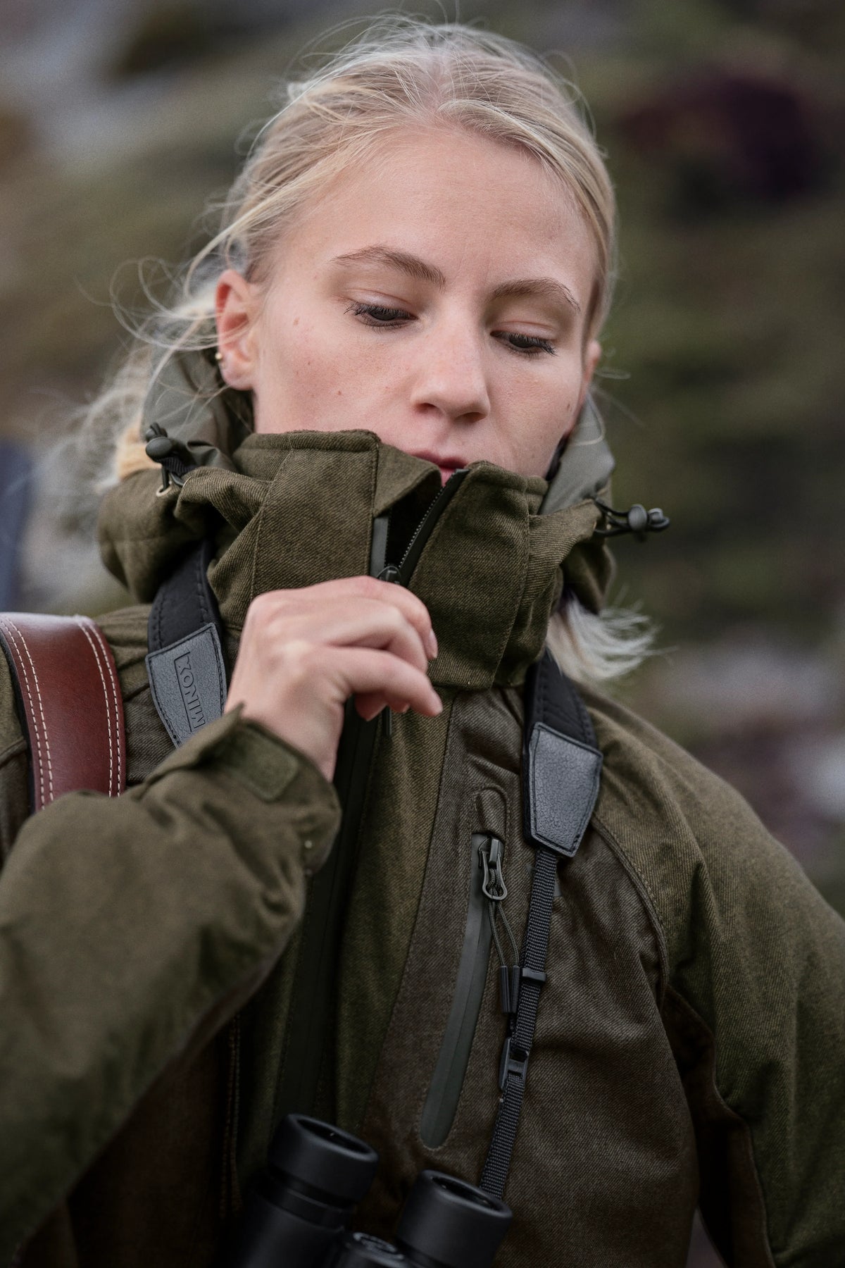 Avail Aya isolierte Jacke Pine green/Demitasse brown - Seeland