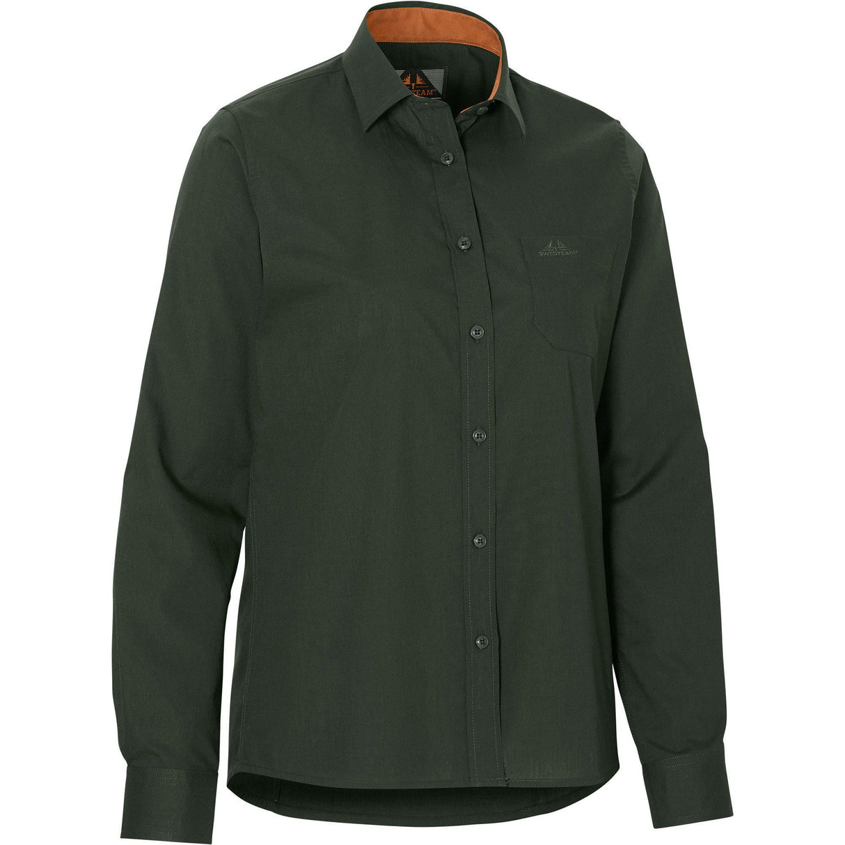 Allie Antibite Damen-Shirt Hunting Green - Swedteam