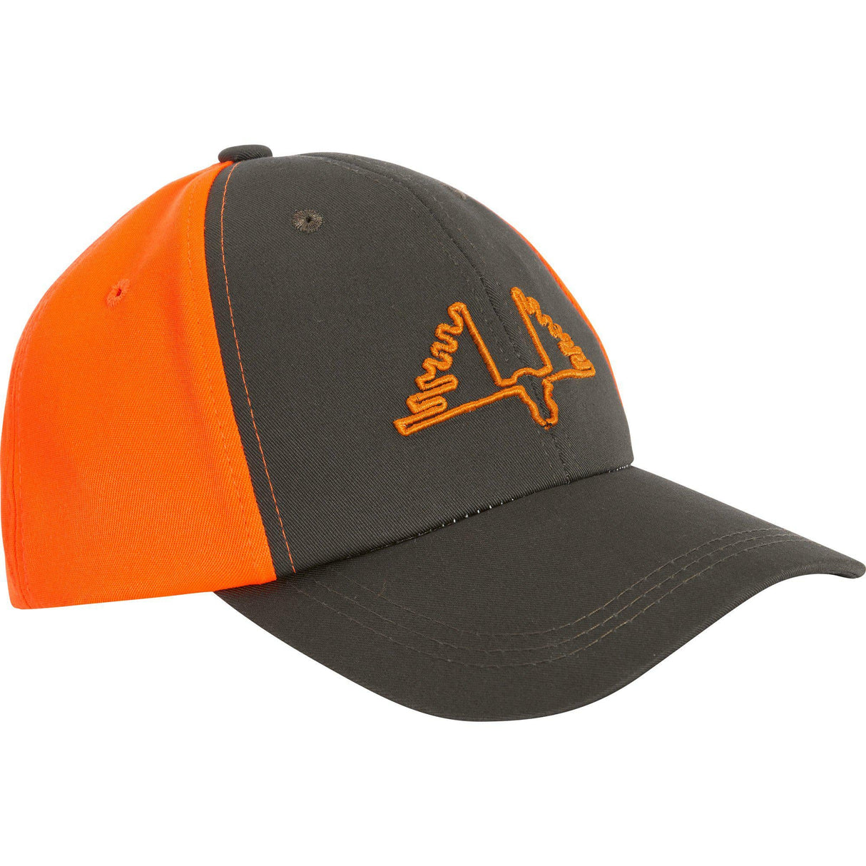 Ridge Junior Cap - Orange/Grün - Swedteam