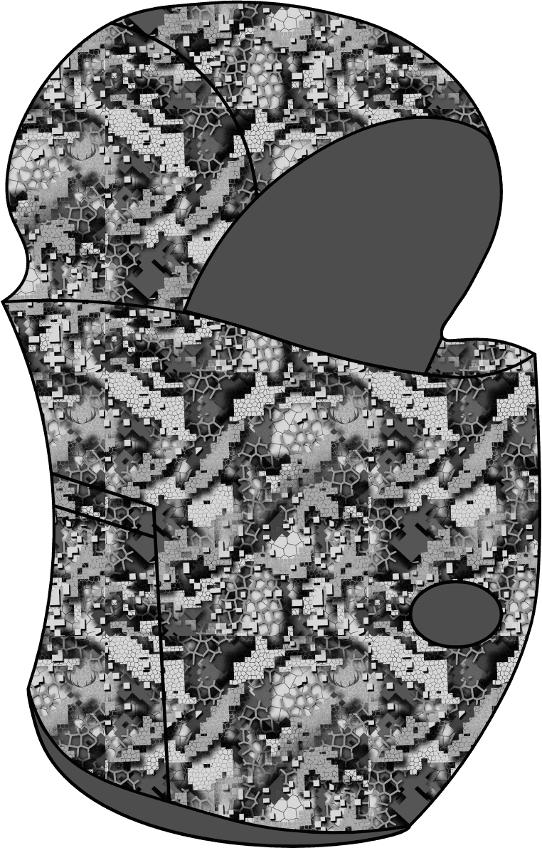 Ridge Camouflage Kapuze Desolve Zero - Swedteam