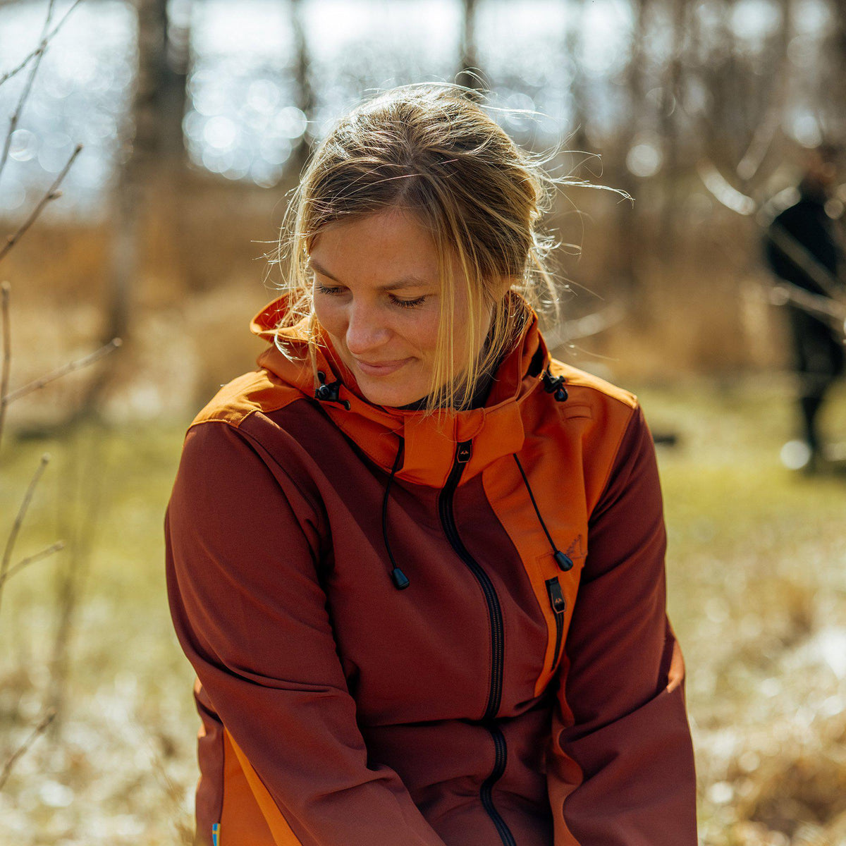 Lynx Damen Antibite Jagdjacke - Dunkles Orange - Swedteam