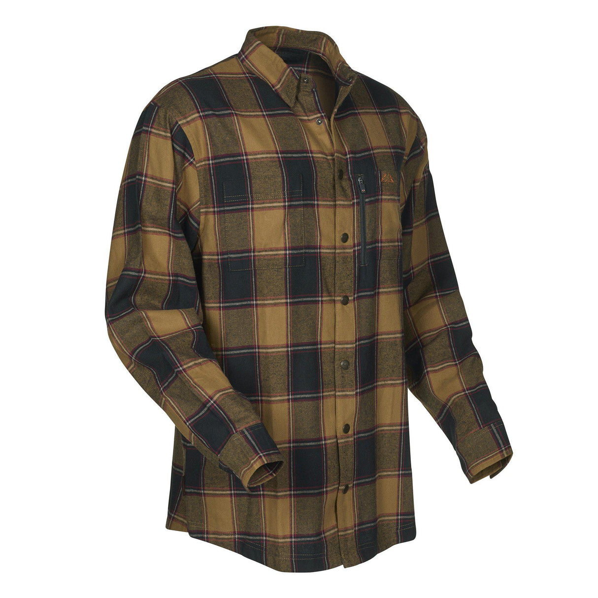 Crest Cotton-Shirt Dark Sand – Swedteam