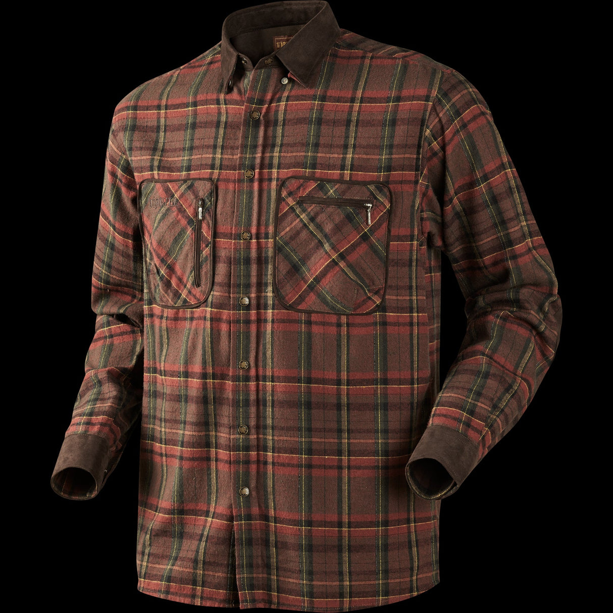 Pajala Hemd - Red check - Härkila