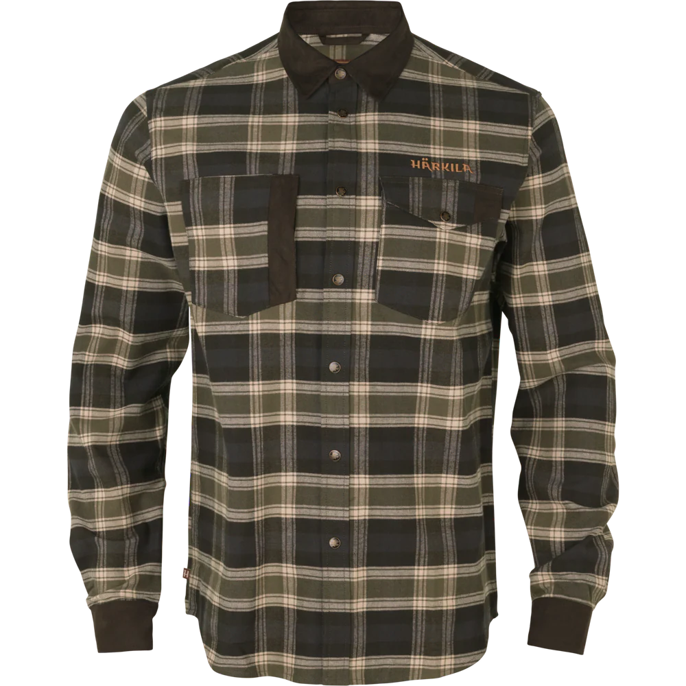 Aivak Langarmhemd Oliv - Härkila