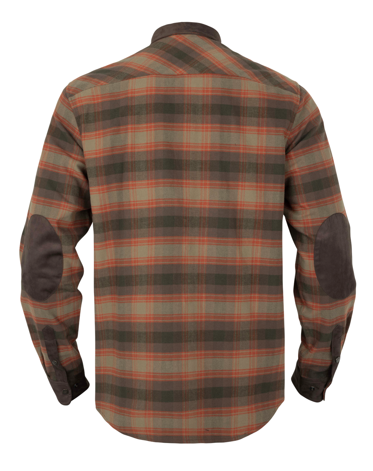 Aivak L/S skjorte - Autumn orange check - Härkila