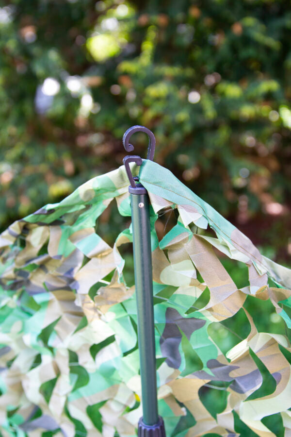 Haltestab für Tarnnetze Teleskopisch Luksus