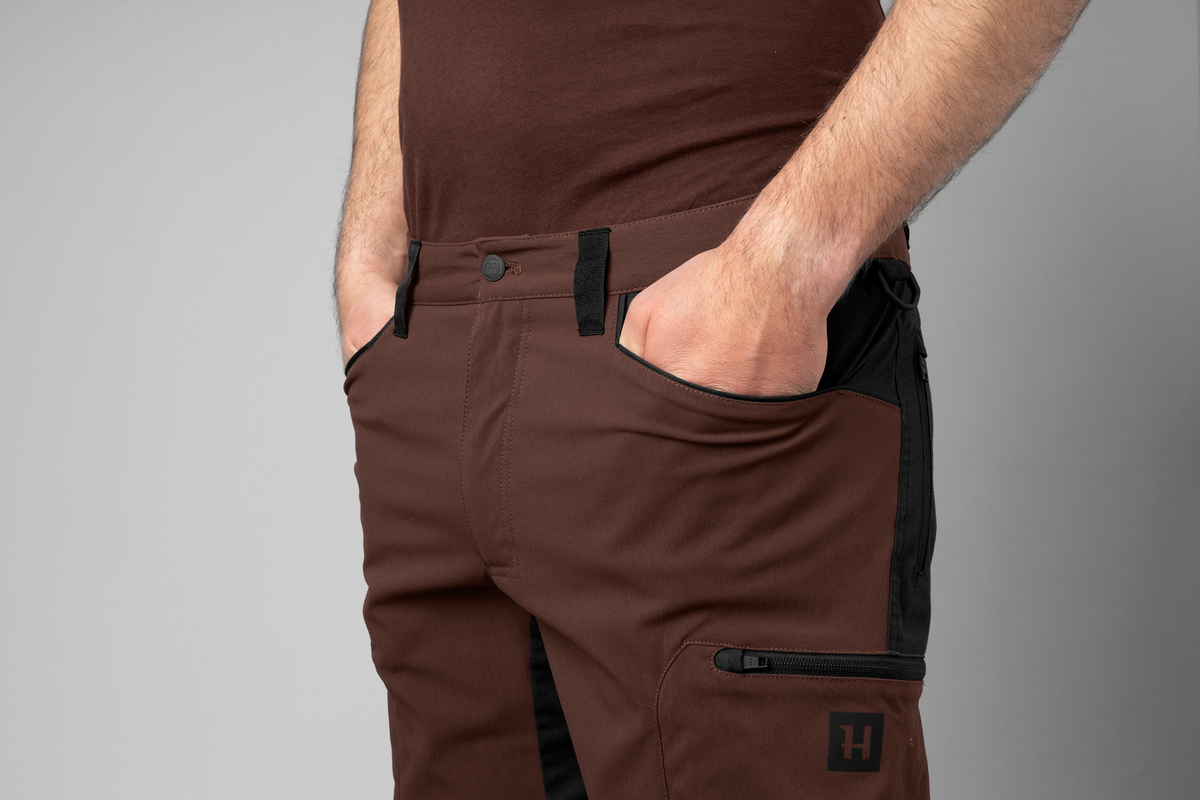 Ragnar Hose - Burgundy/Black – Härkila