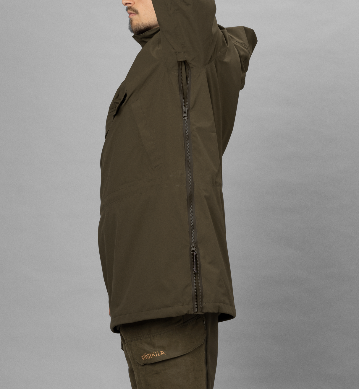 Orton tech HWS Packbarer Smock Willow green - Härkila