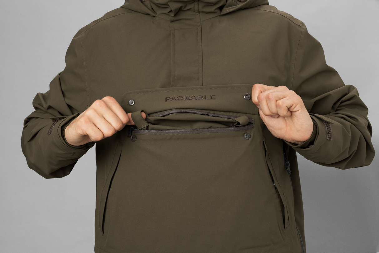 Orton tech HWS Packbarer Smock Willow green - Härkila