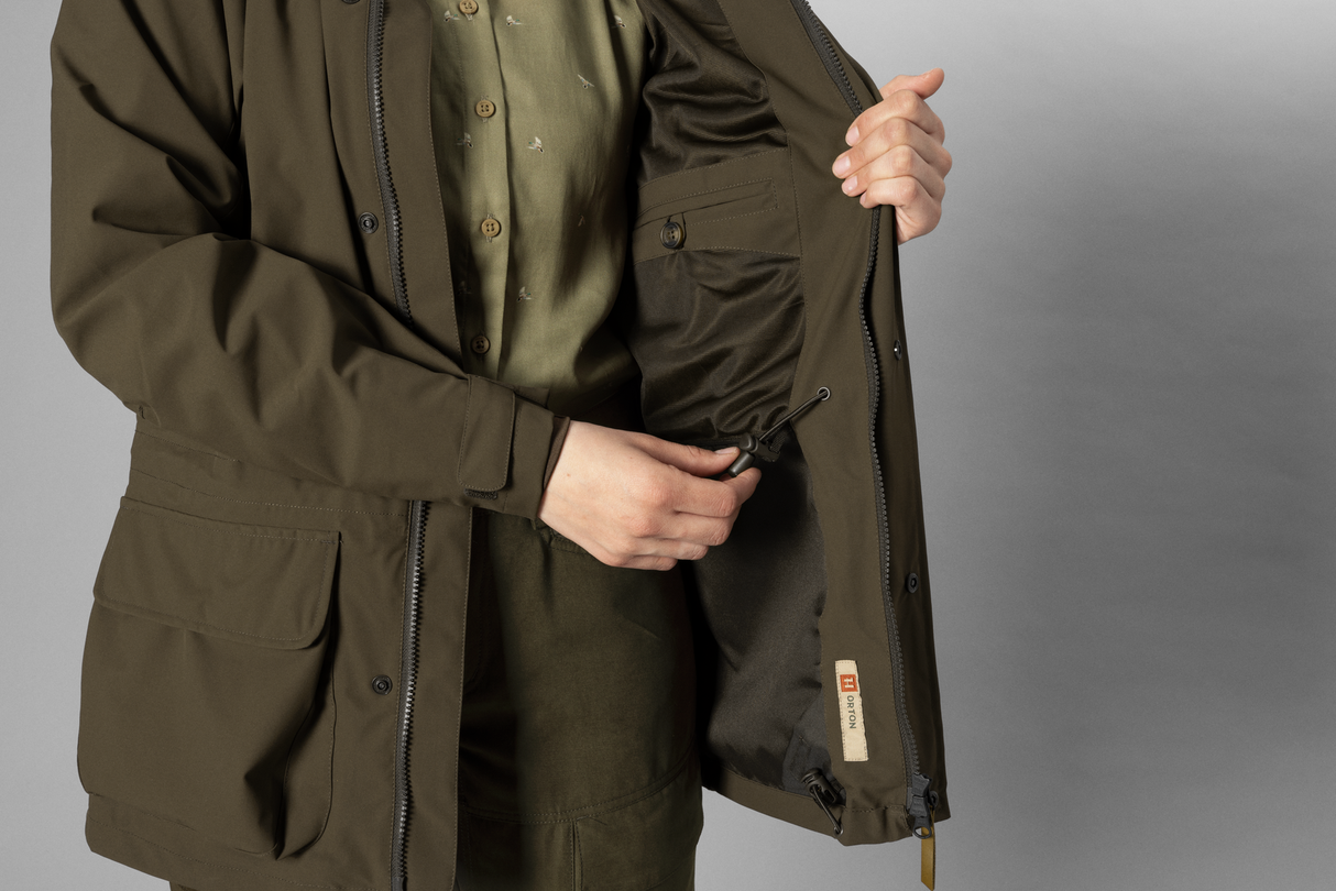 Orton tech HWS Damenjacke Willow green - Härkila