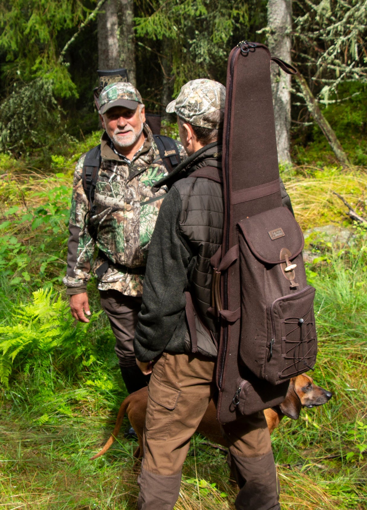 Birk Langwaffenfutteral mit Rucksack und Trageriemen