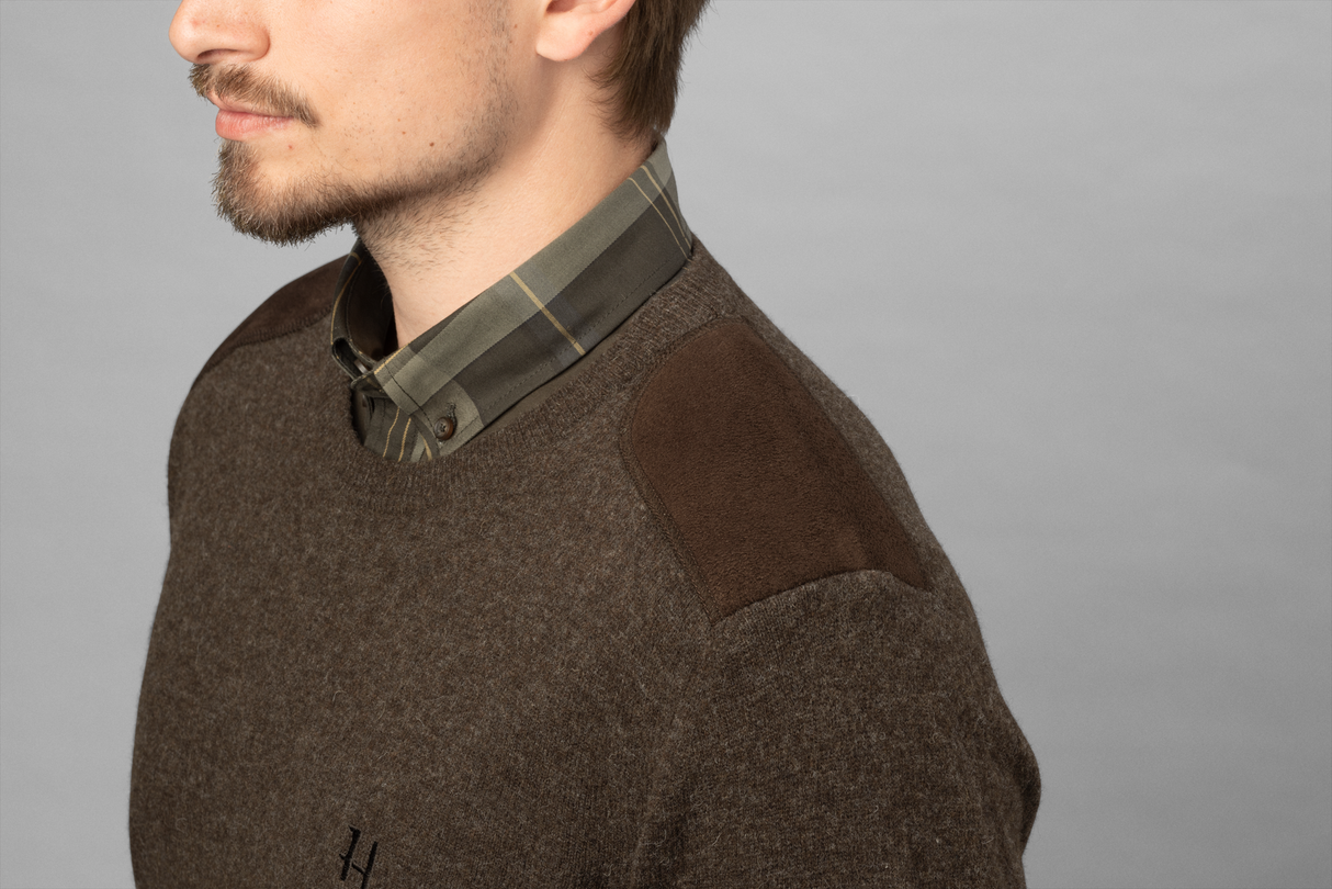 Arran Pullover Slate brown - Härkila