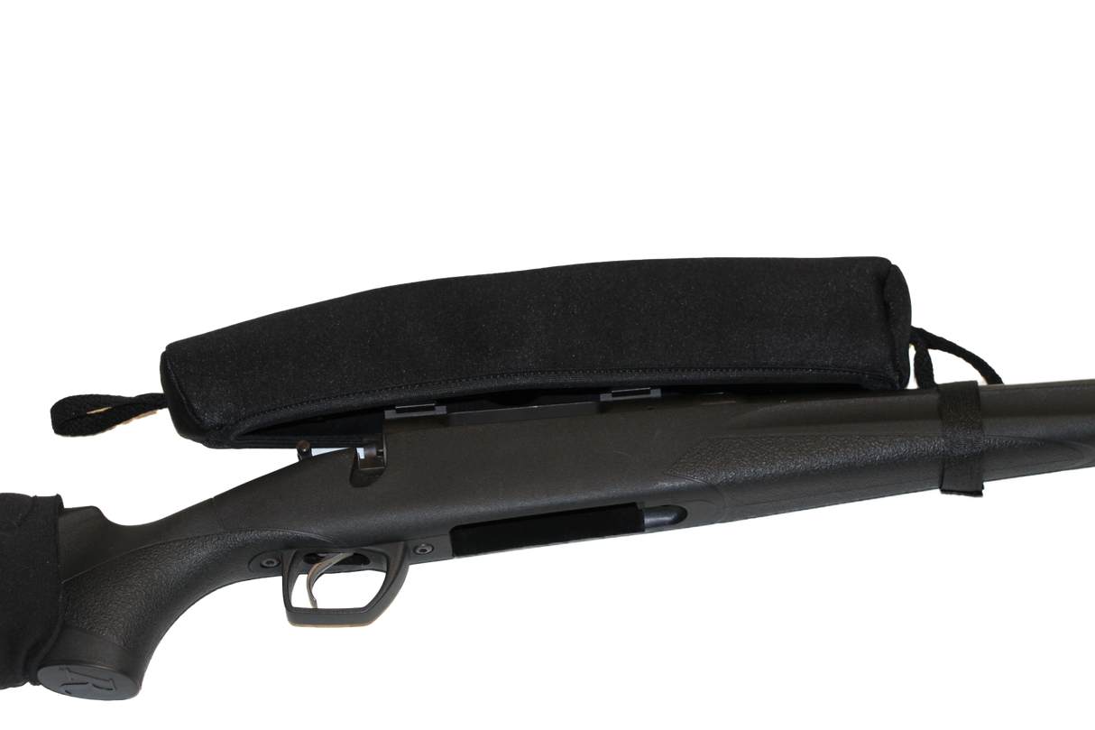 sigtekikkert cover - sort neopren - large - Jagtbutikken