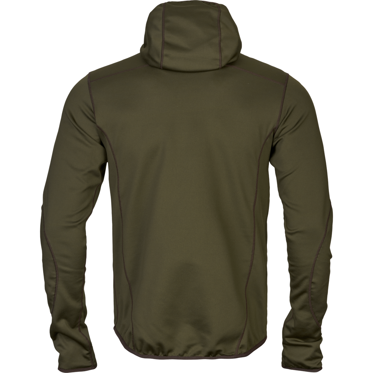 Deer Stalker - Fleece-Kapuzenjacke mit durchgehendem Reißverschluss Willow green - Härkila