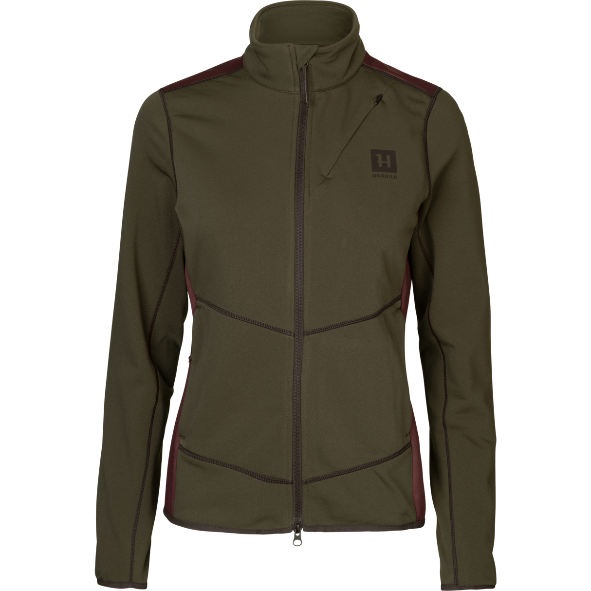Oda Damen-Fleecejacke Willow green - Härkila