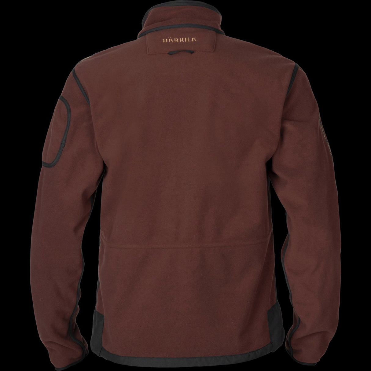Kamko Fleecejacke - Grün/Bordeaux - Härkila