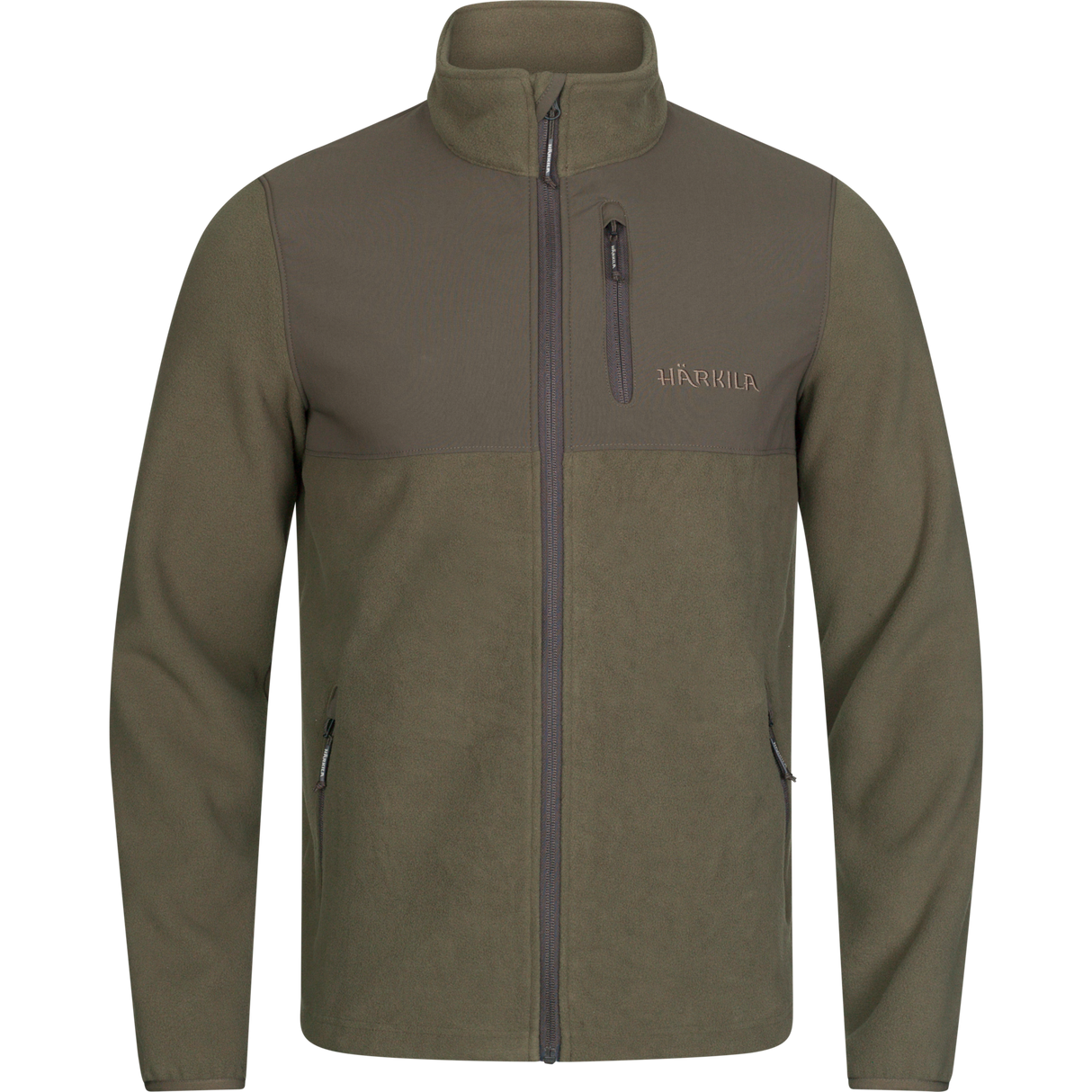 Fjell Fleecejacke - Light willow green - Härkila