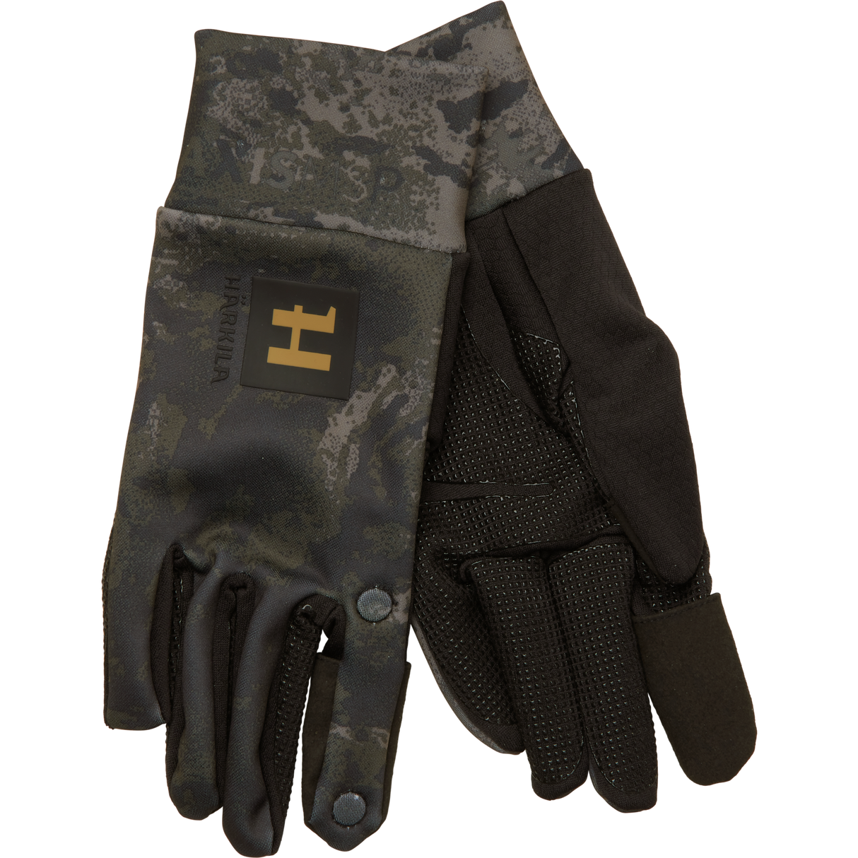 Tarn-Fleece-Handschuh mit umklappbaren Fingern NOCTYX AXIS MSP® Schwarz - Härkila
