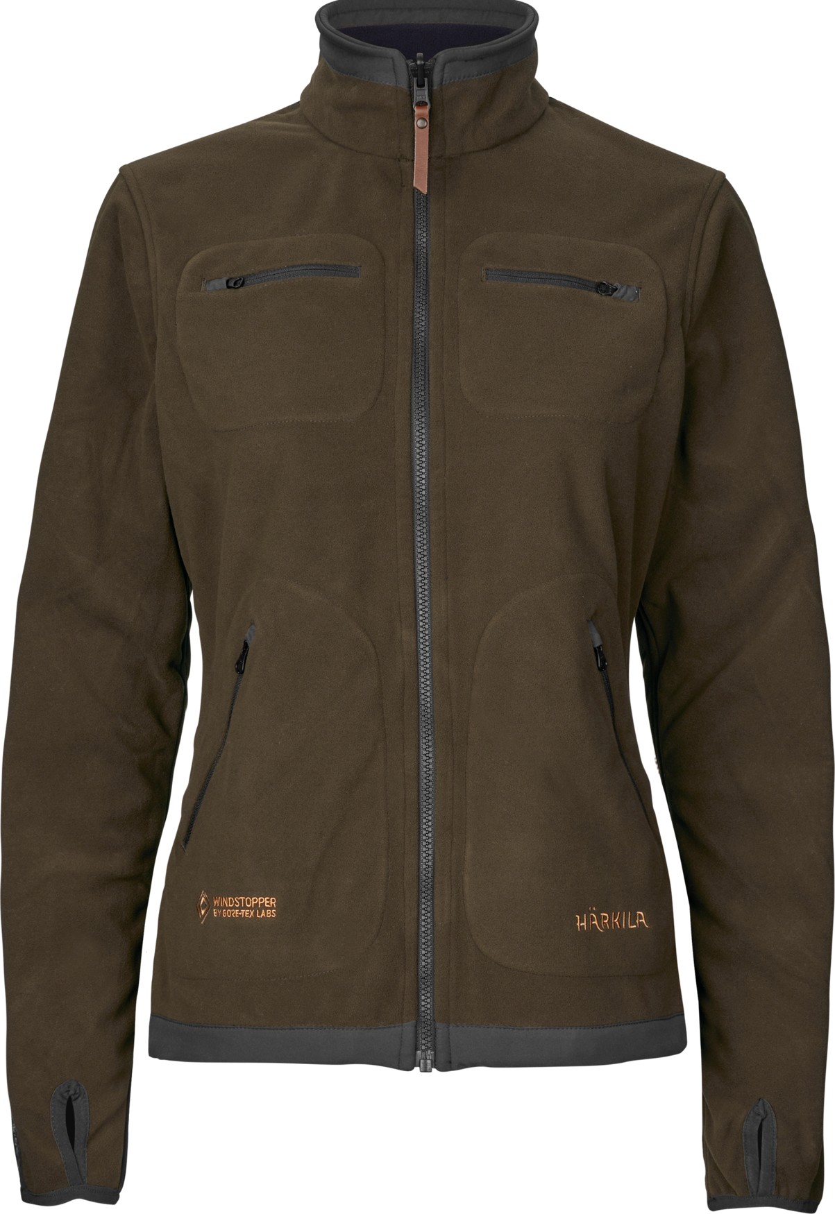 Kamko Fleecejacke Damen - Willow Green/Deep Well Purple – Härkila