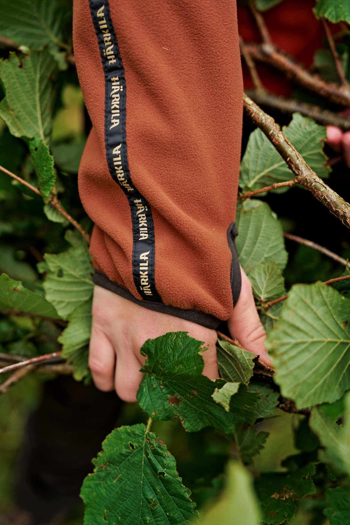 Kamko Fleecejacke Damen - Dark olive/Arabian spice - Härkila