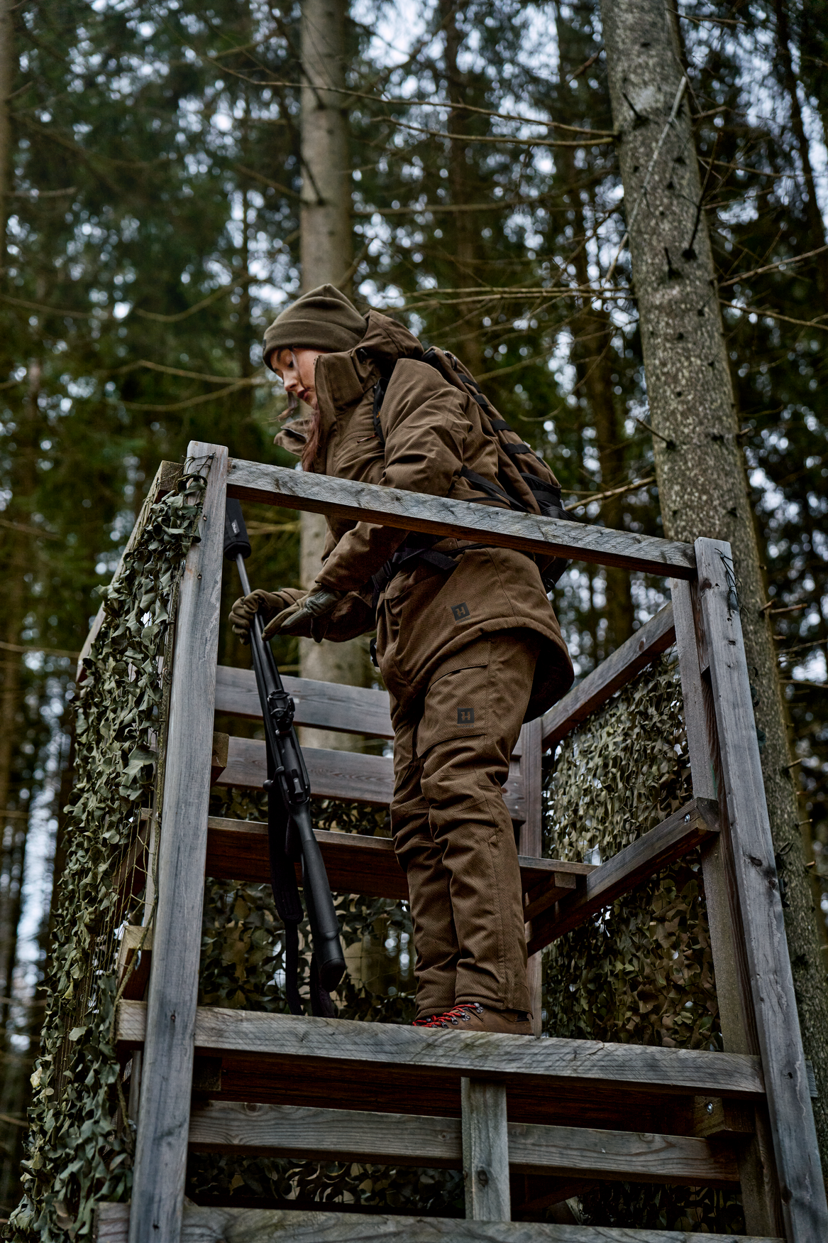 Driven Hunt HWS Isolierte Hose Damen - Willow green – Härkila
