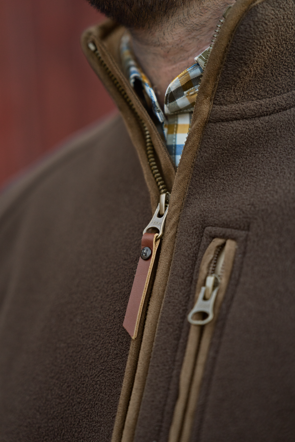 Sherpa Fleecejacke Demitasse brown – Härkila