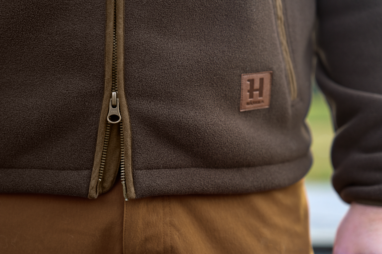 Sherpa Fleecejacke Demitasse brown – Härkila