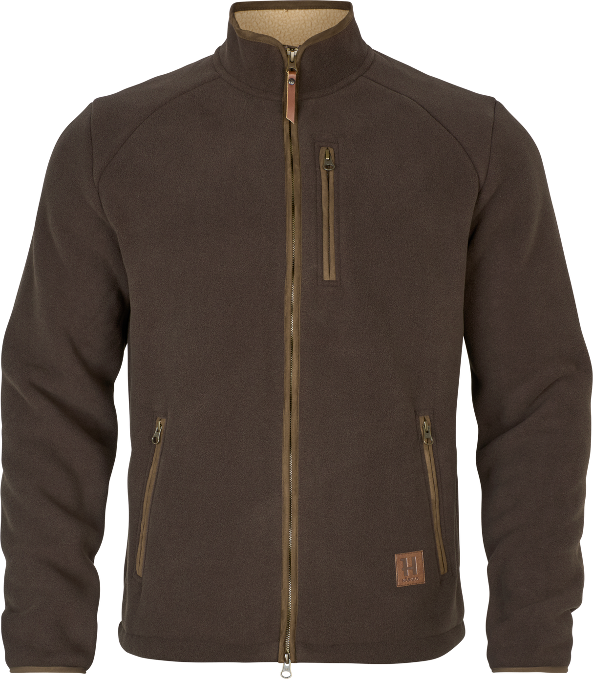 Sherpa Fleecejacke Demitasse brown – Härkila