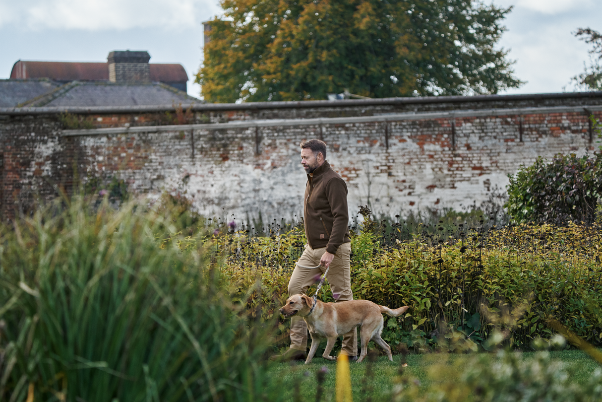 Sherpa Fleecejacke Demitasse brown – Härkila