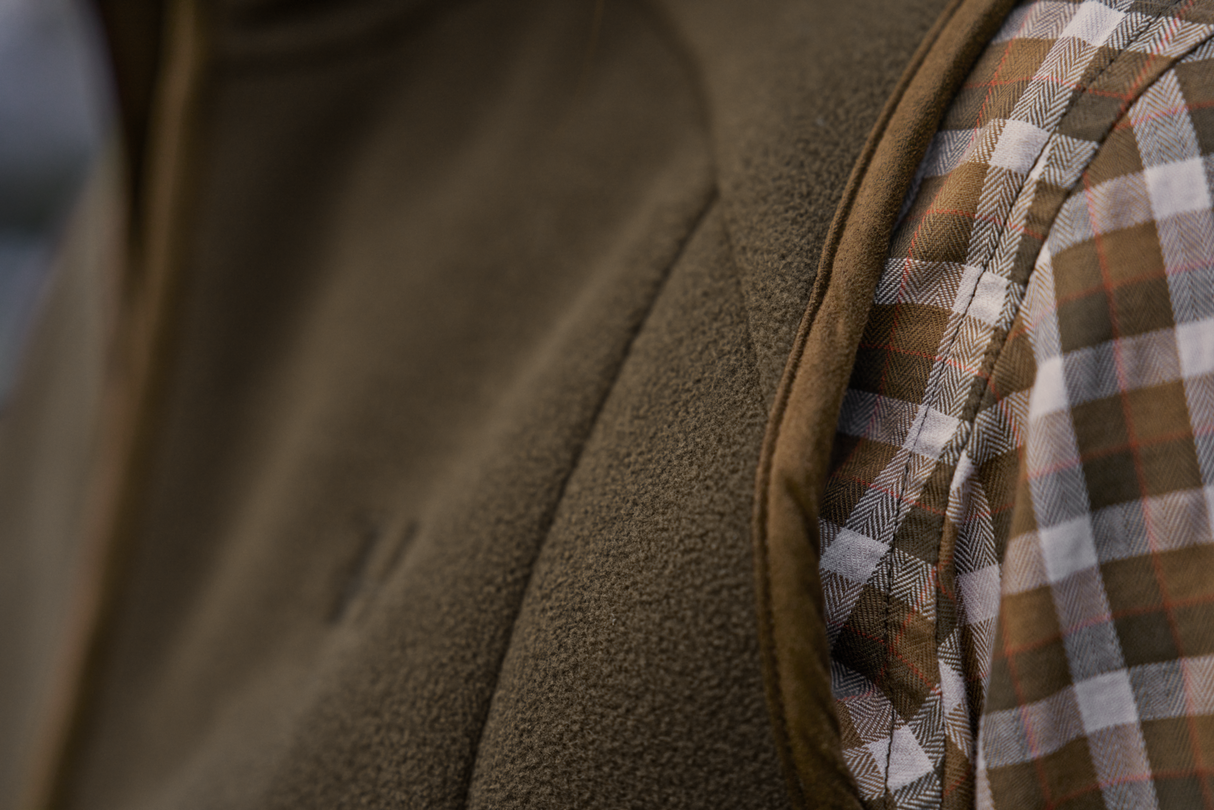 Sherpa-Fleeceweste für Damen Willow green – Härkila