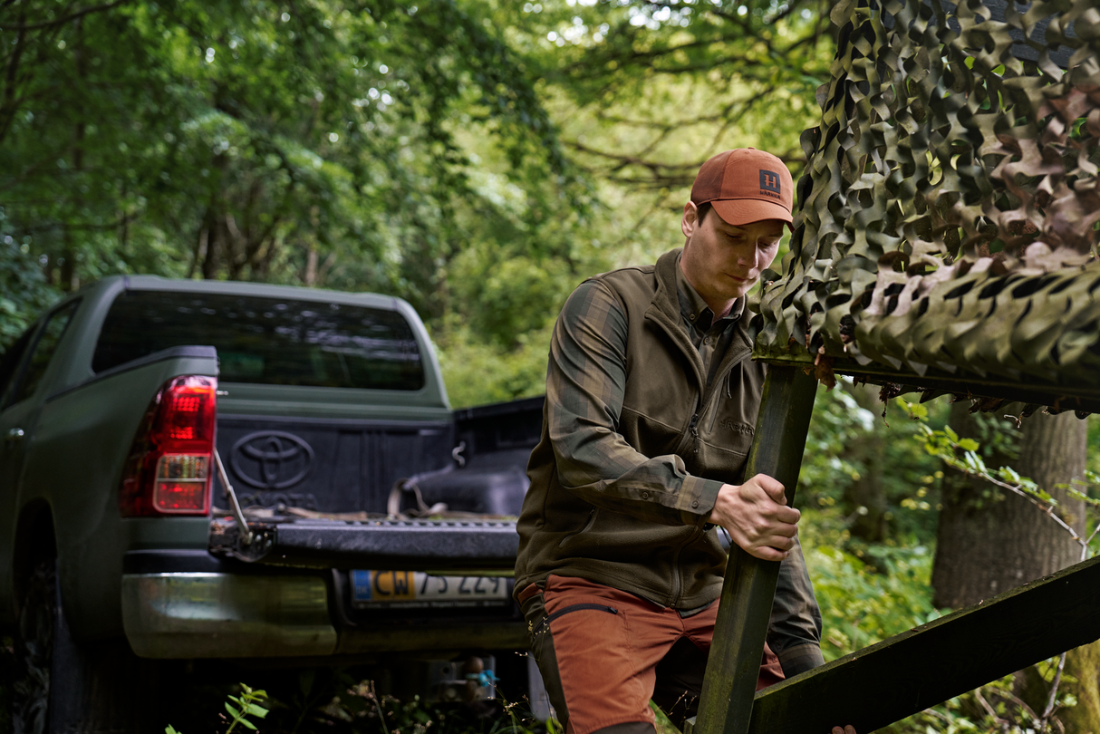 Akkan Hemd - Willow green/Shadow brown - Härkila