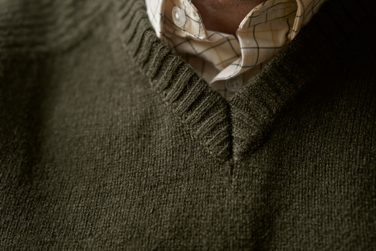 Vincent Merino-Pullover mit V-Ausschnitt – Härkila