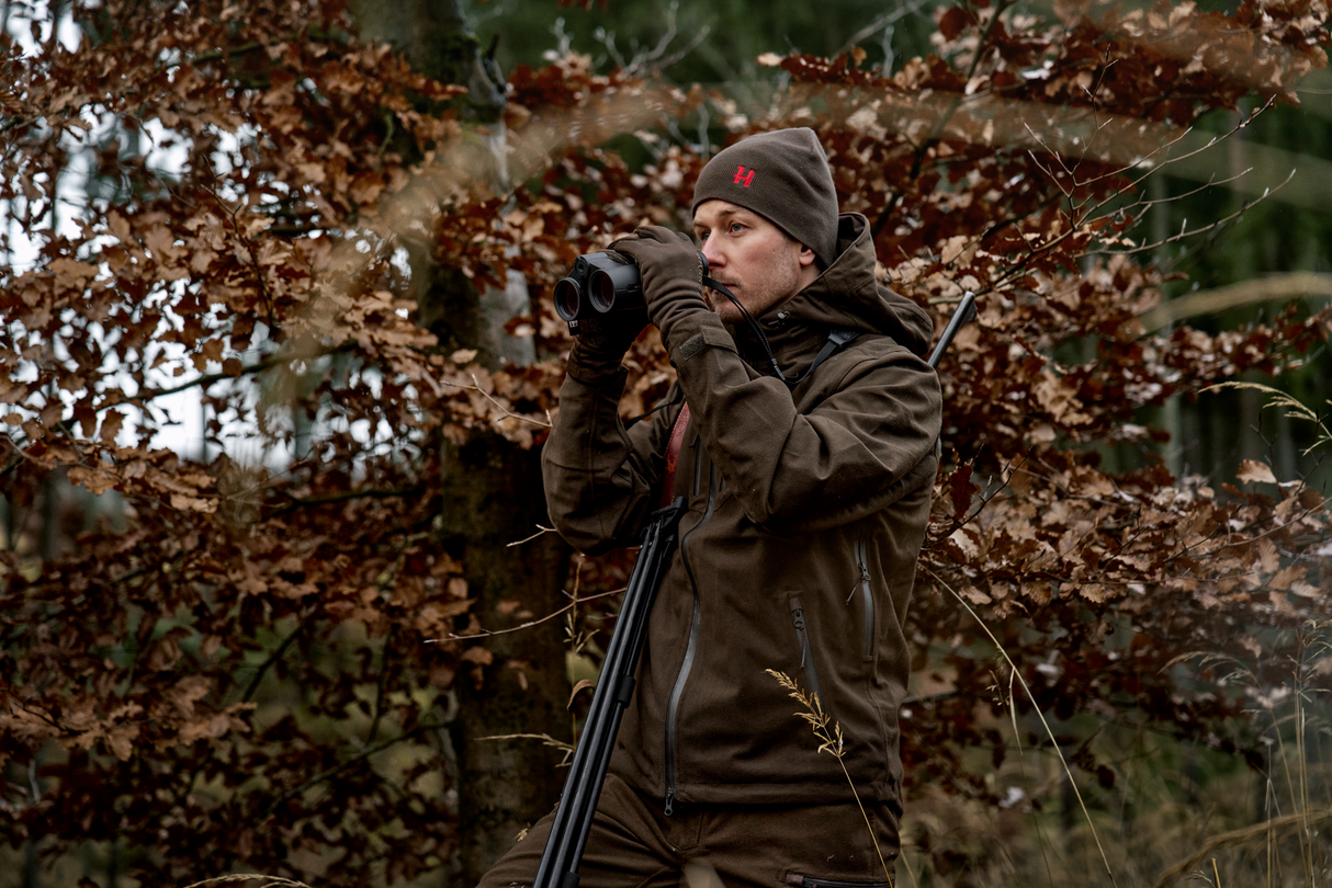 Aspire Wendejacke – Shadow brown/Rot – Härkila