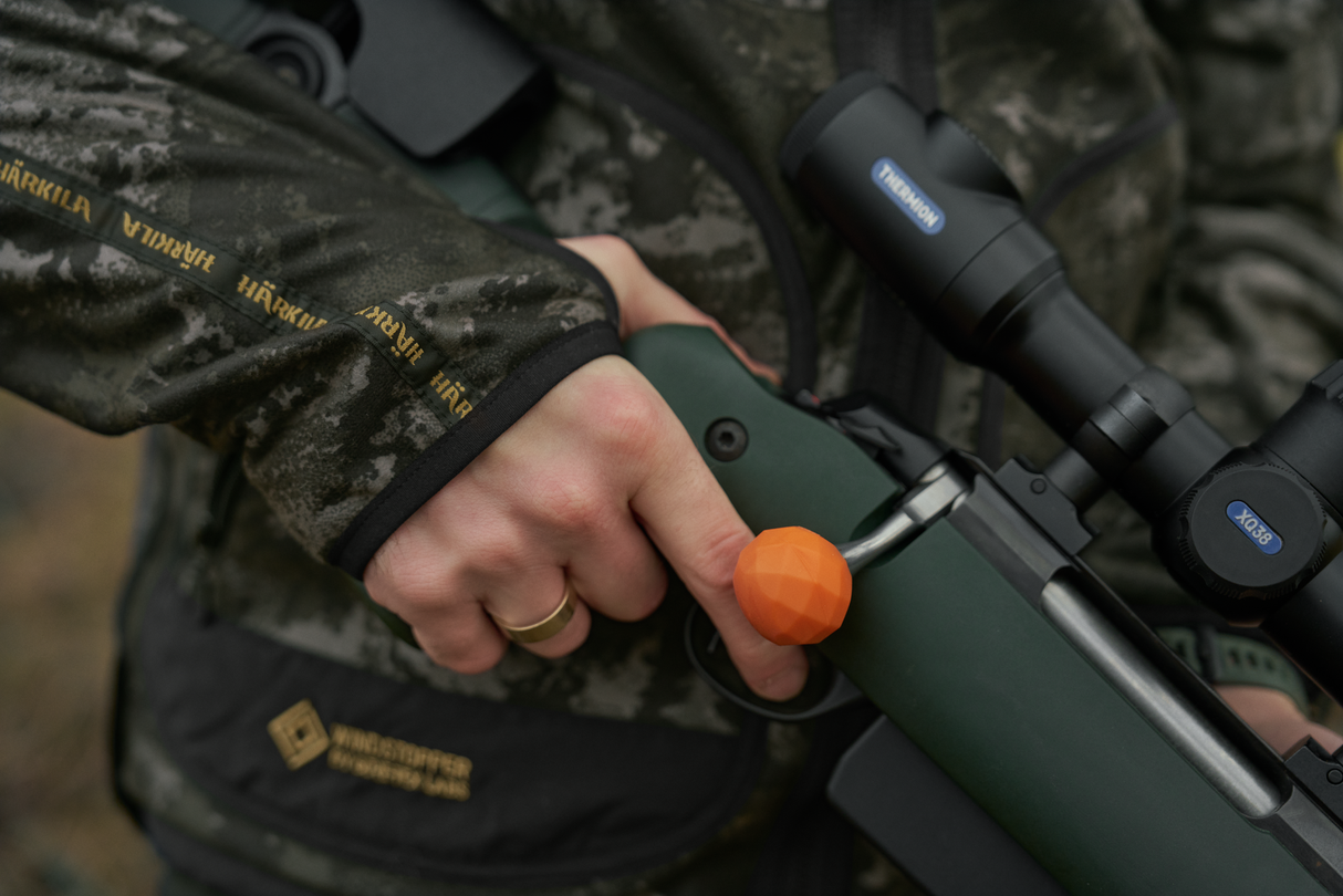 NOCTYX WSP Wende-Fleecejacke AXIS MSP®Schwarz/Willow green – Härkila