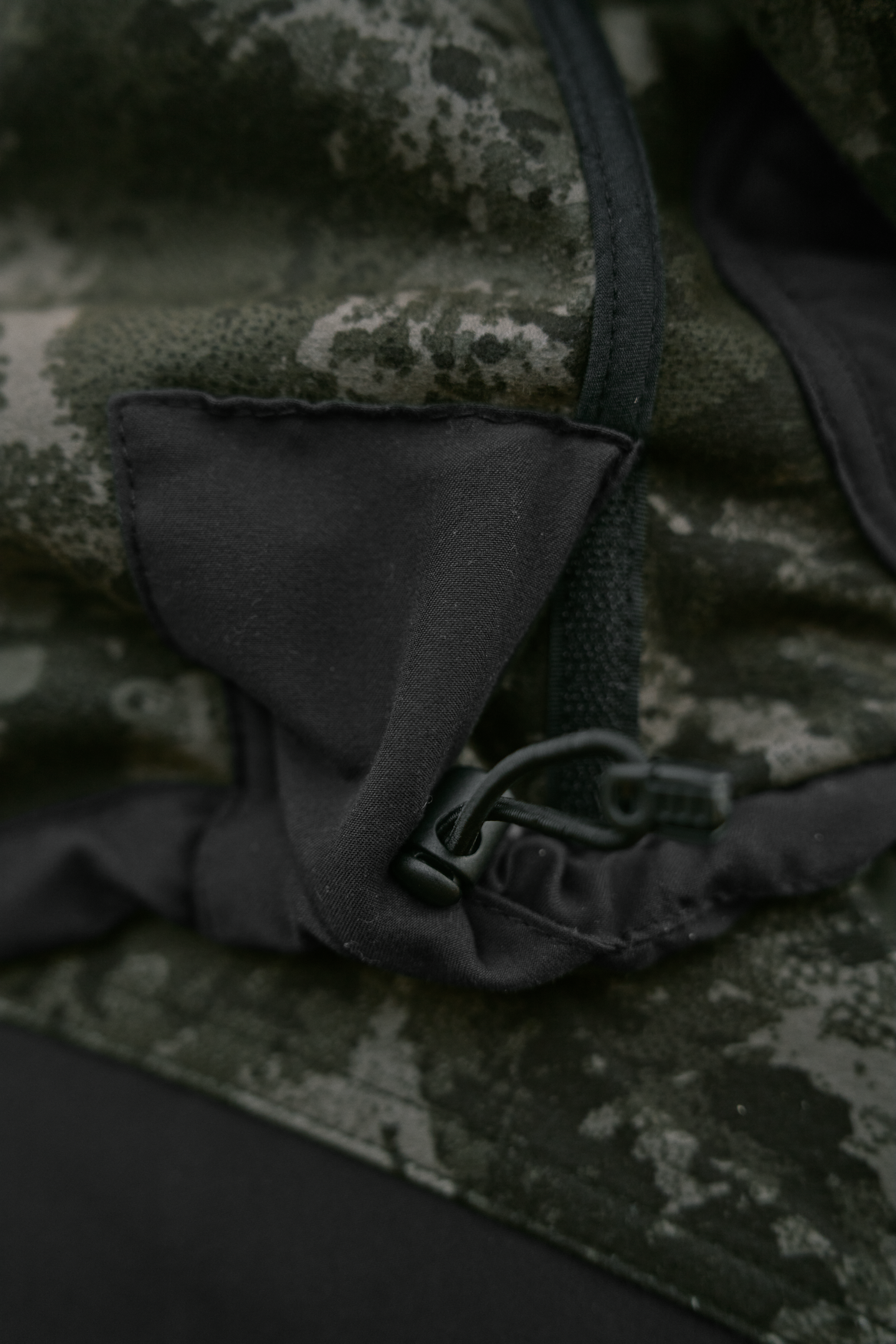 NOCTYX WSP Wende-Fleecejacke AXIS MSP®Schwarz/Willow green – Härkila