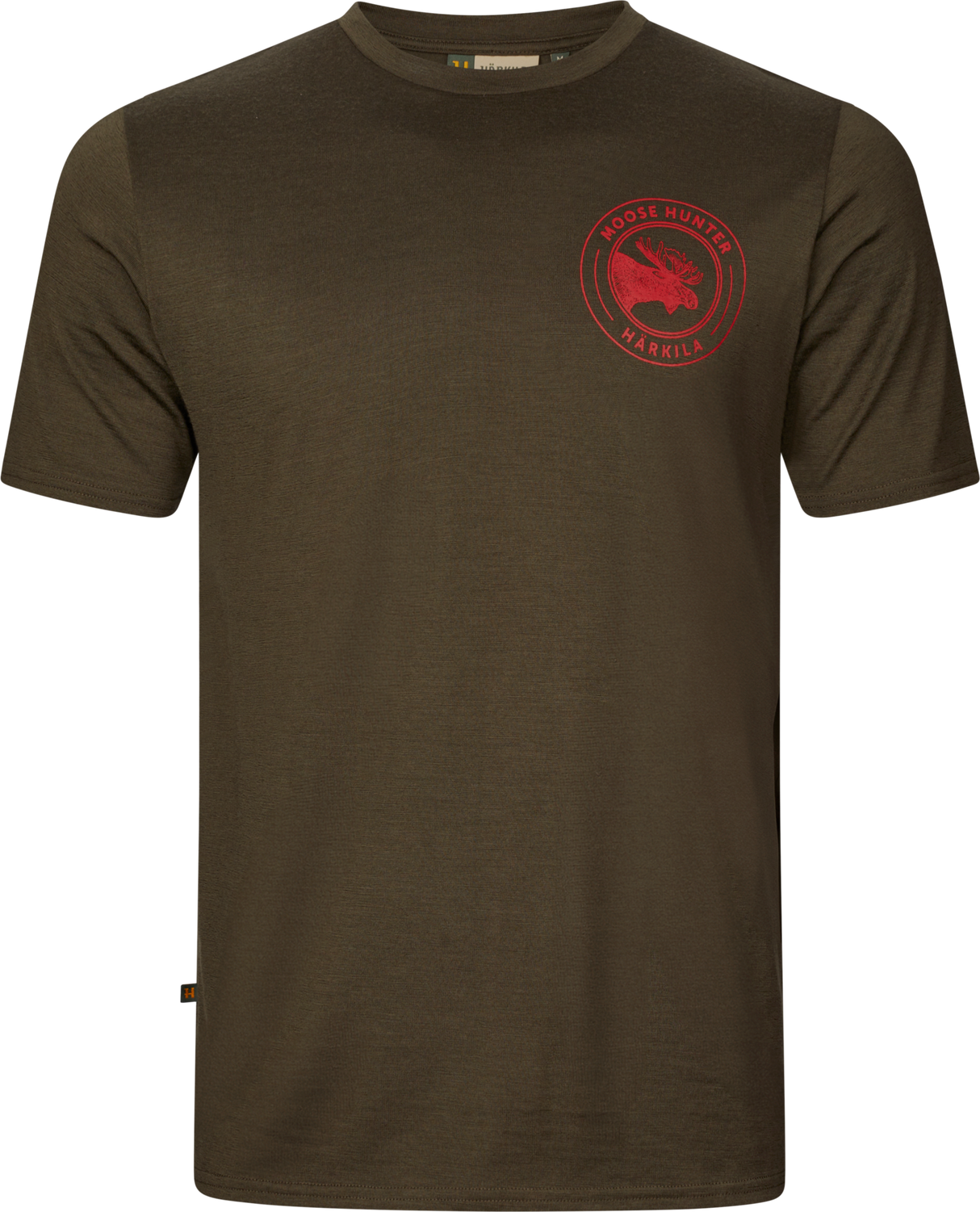 Game Kurzarm-T-Shirt Willow green Moose – Härkila
