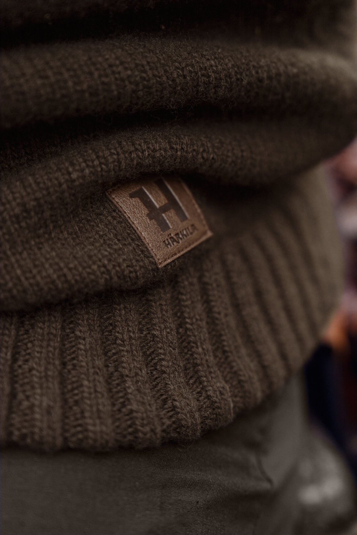 Annaboda WSP Strickpullover Halbzip – Demitasse brown – Härkila