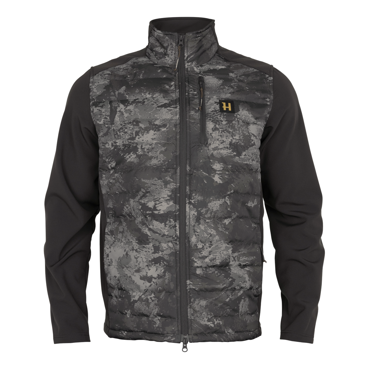 Härkila NOCTYX camo hybrid jakke - AXIS MSP®Black/Black - Härkila