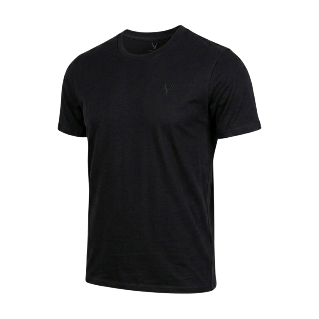 Supima T-Shirt Schwarz – European hunter