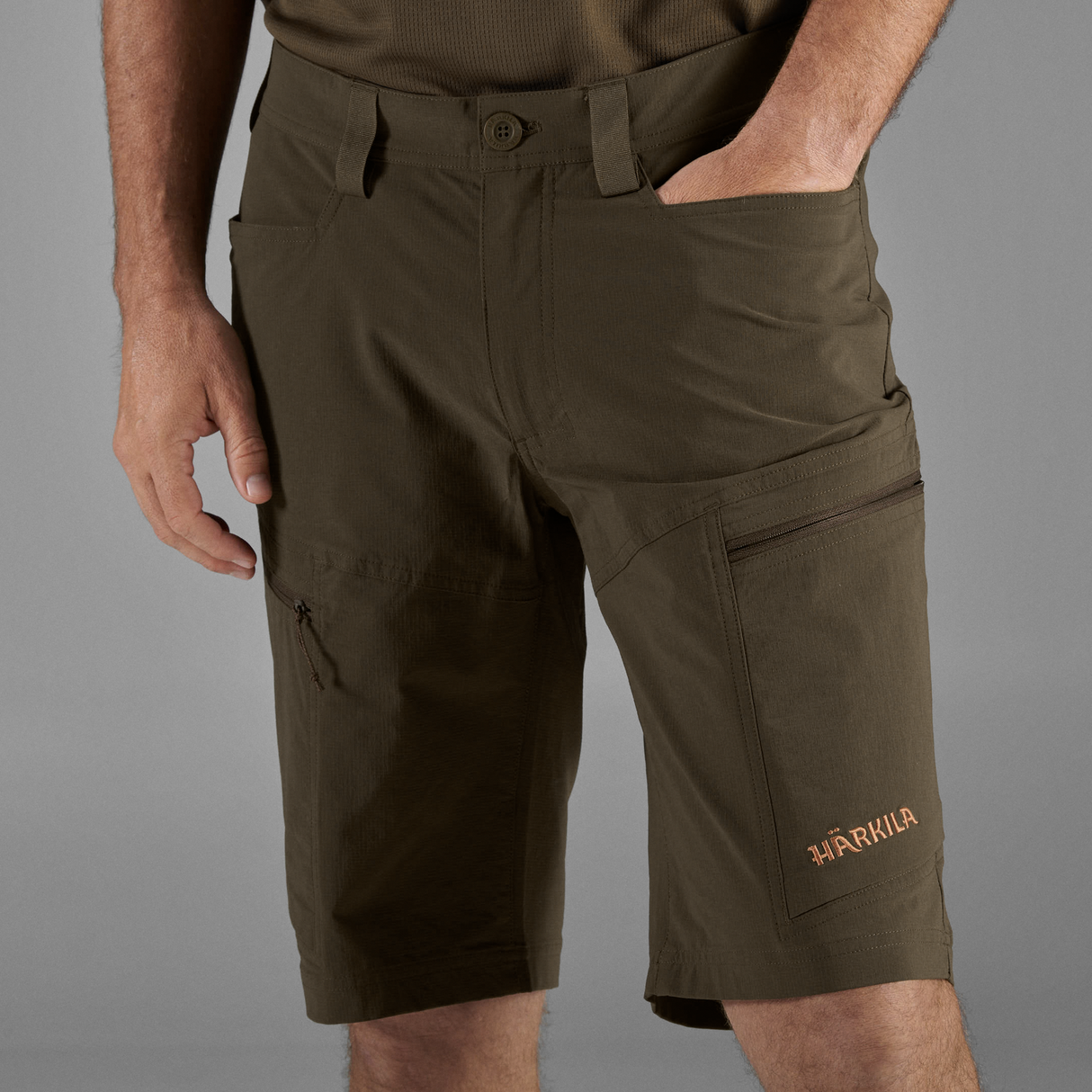 Trail-Shorts Willow green - Härkila