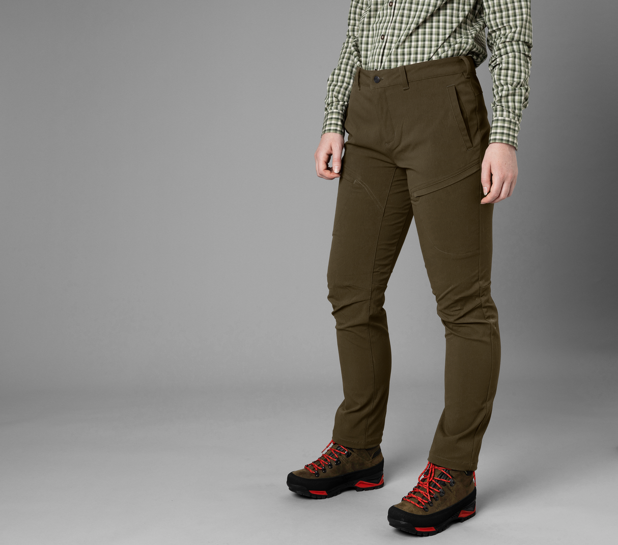 Retrieve Light Damenhose Dark warm olive - Härkila