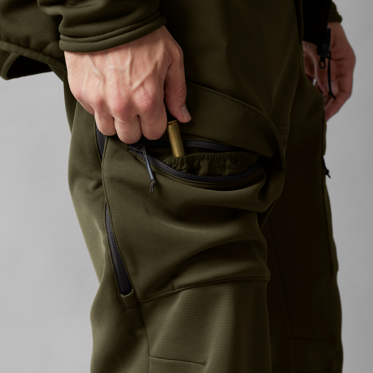 Deer Stalker leichte Hose Willow green/Shadow brown - Härkila
