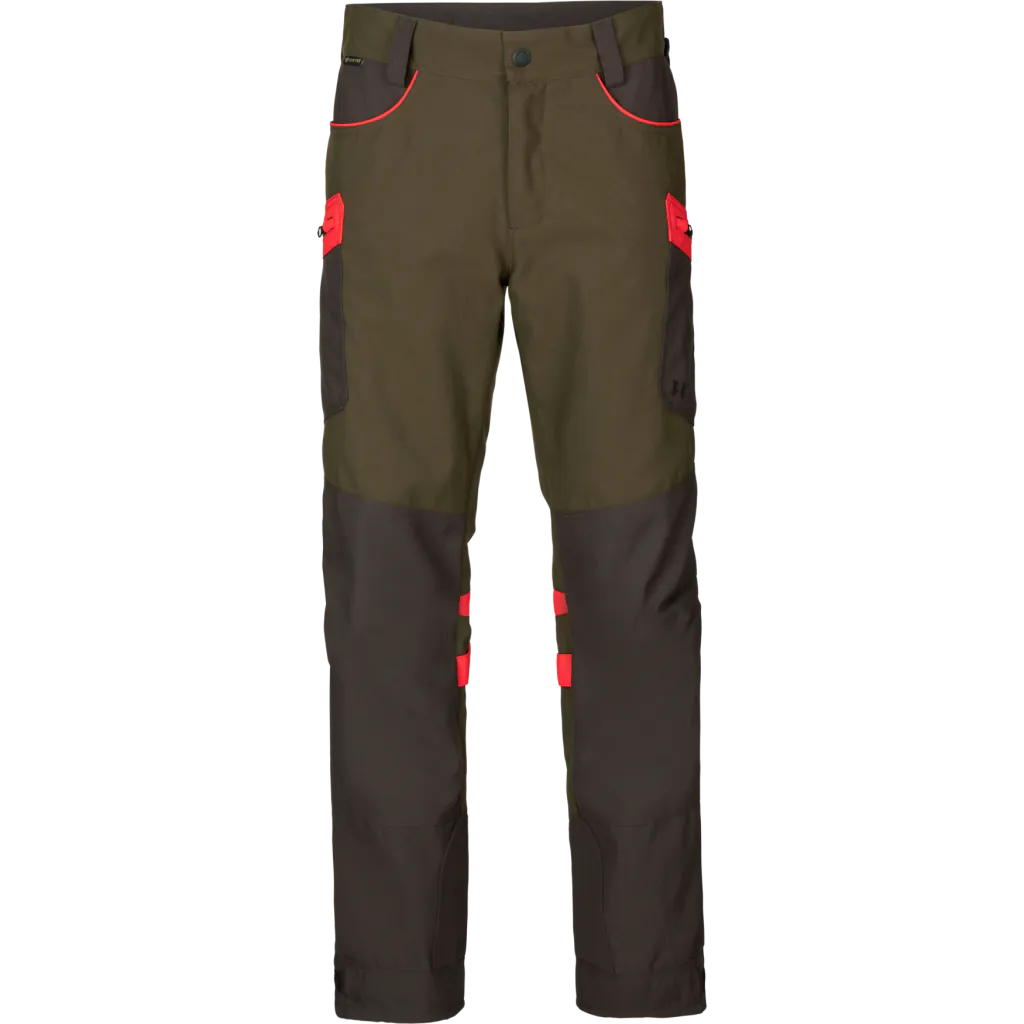 Pro Hunter Dog Keeper GTX Hose Willow green/Orange - Härkila
