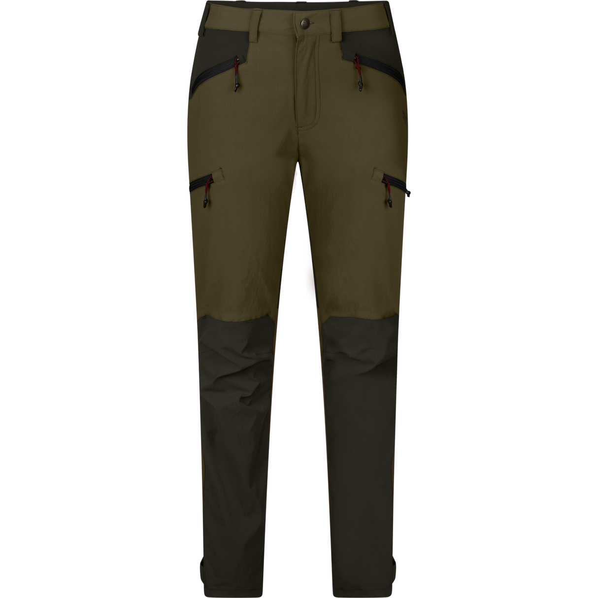 Gr. 44 - Larch Stretchhose Damen - Grizzly brown/Duffel green - Seeland - Umtauschware