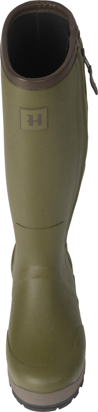 Forester Zip Gummistiefel - Dark olive – Härkila