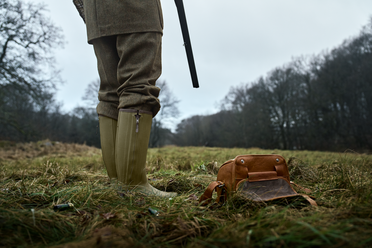 Forester Zip Gummistiefel - Dark olive – Härkila