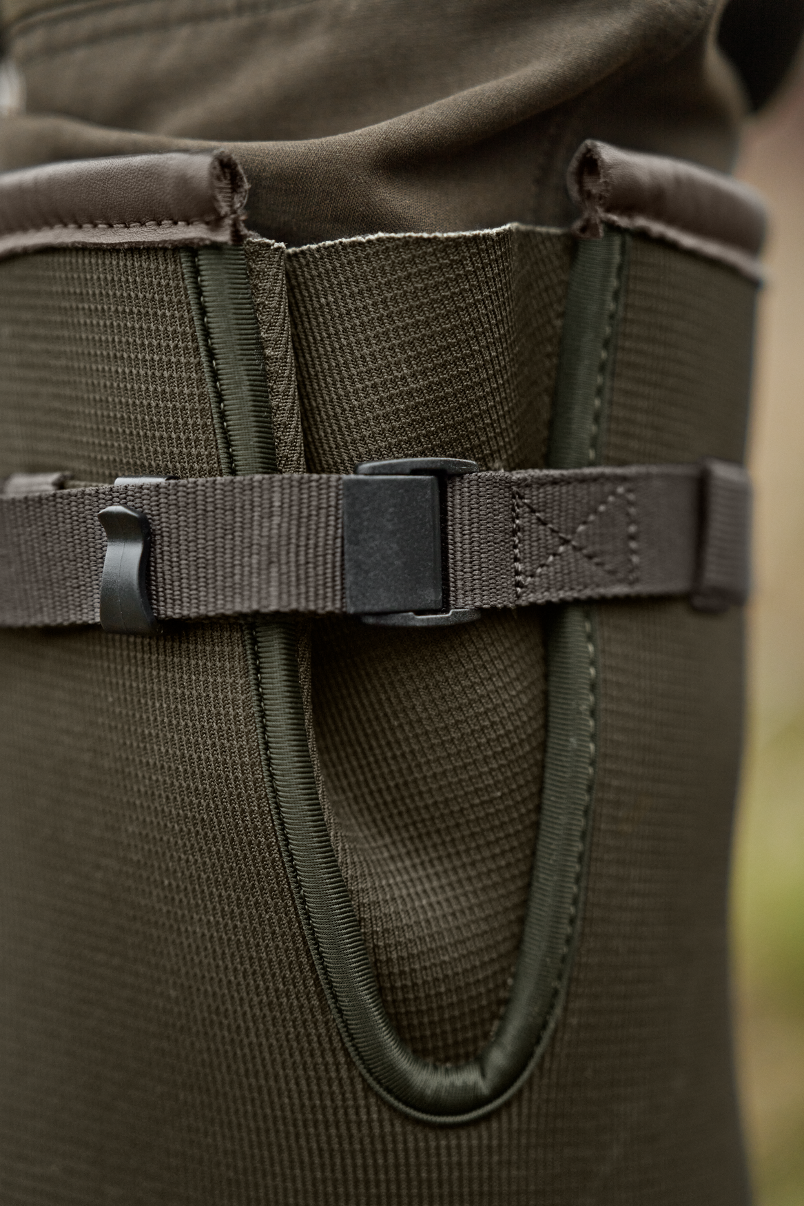 Textilgummistiefel Willow green/Deep brown – Härkila