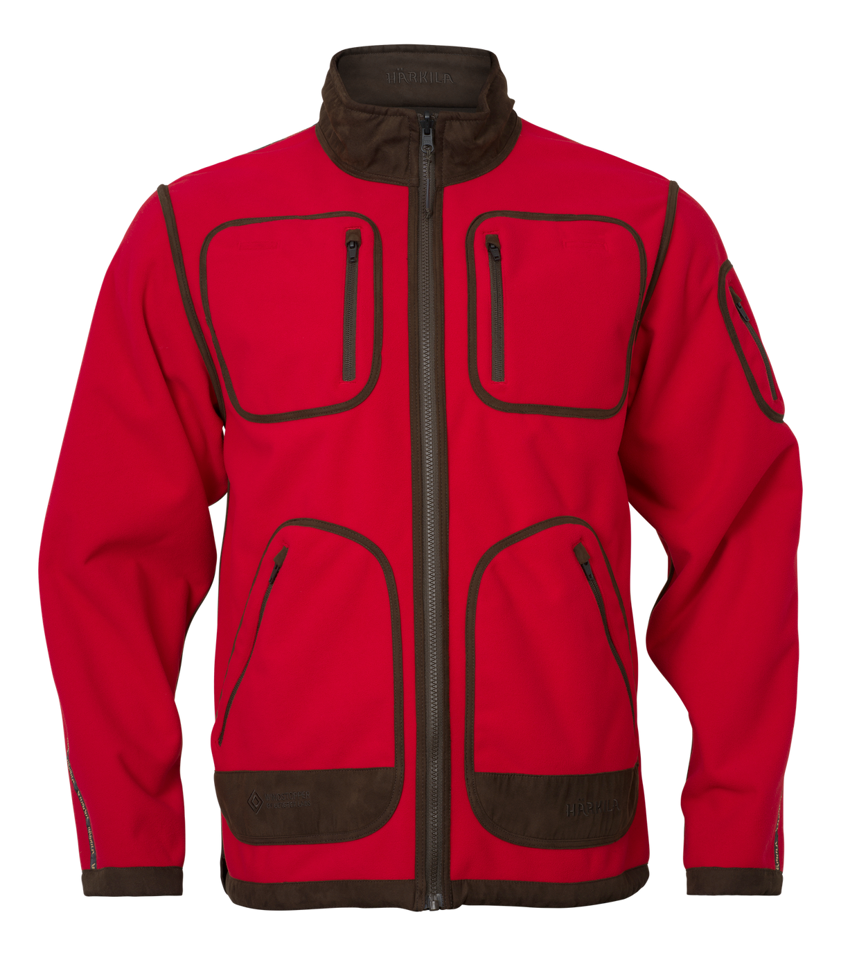 Kamko Regal rev. fleece - Red/Brown - Härkila